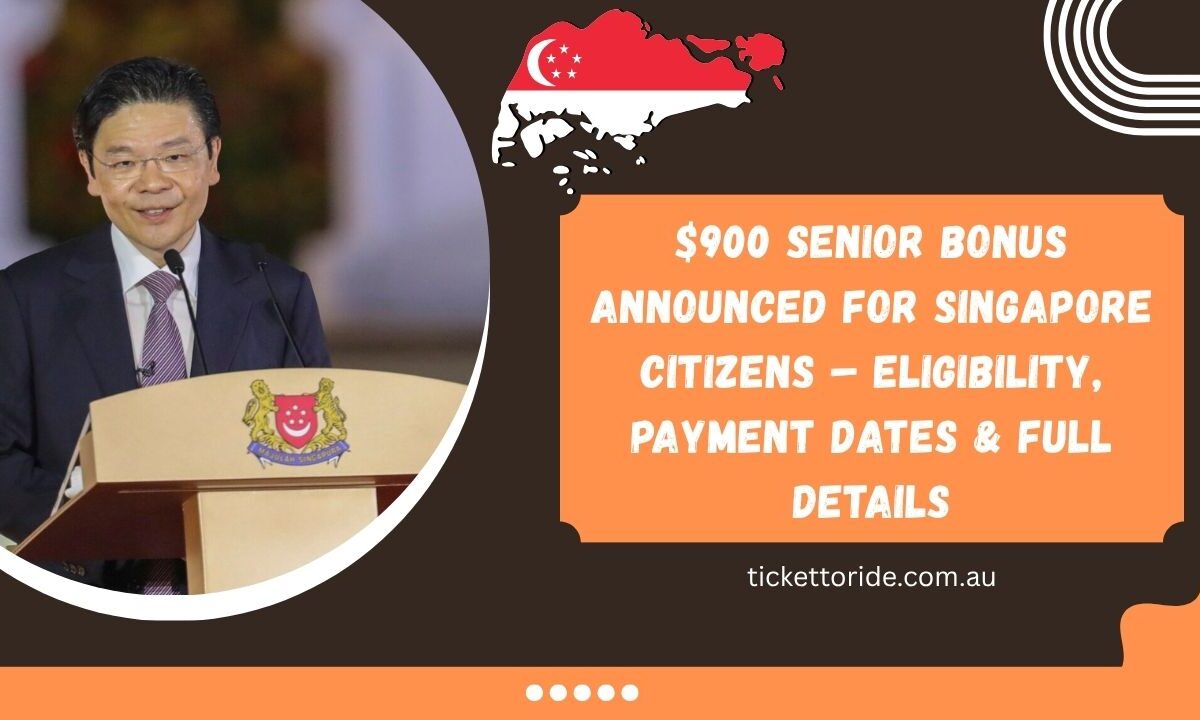 $900 Senior Bonus Announced for Singapore Citizens – Eligibility, Payment Dates & Full Details