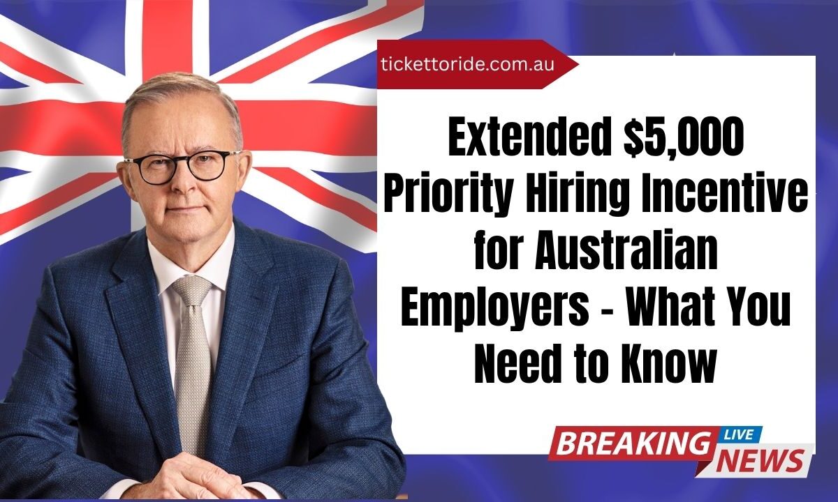 Extended $5,000 Priority Hiring Incentive for Australian Employers – What You Need to Know