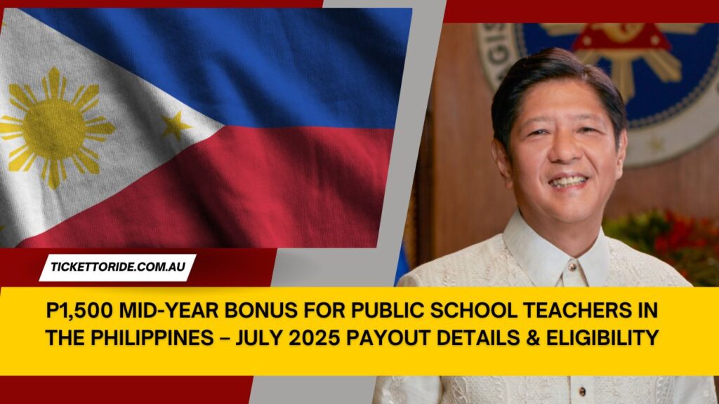 P1,500 Mid-Year Bonus for Public School Teachers in the Philippines – July 2025 Payout Details & Eligibility