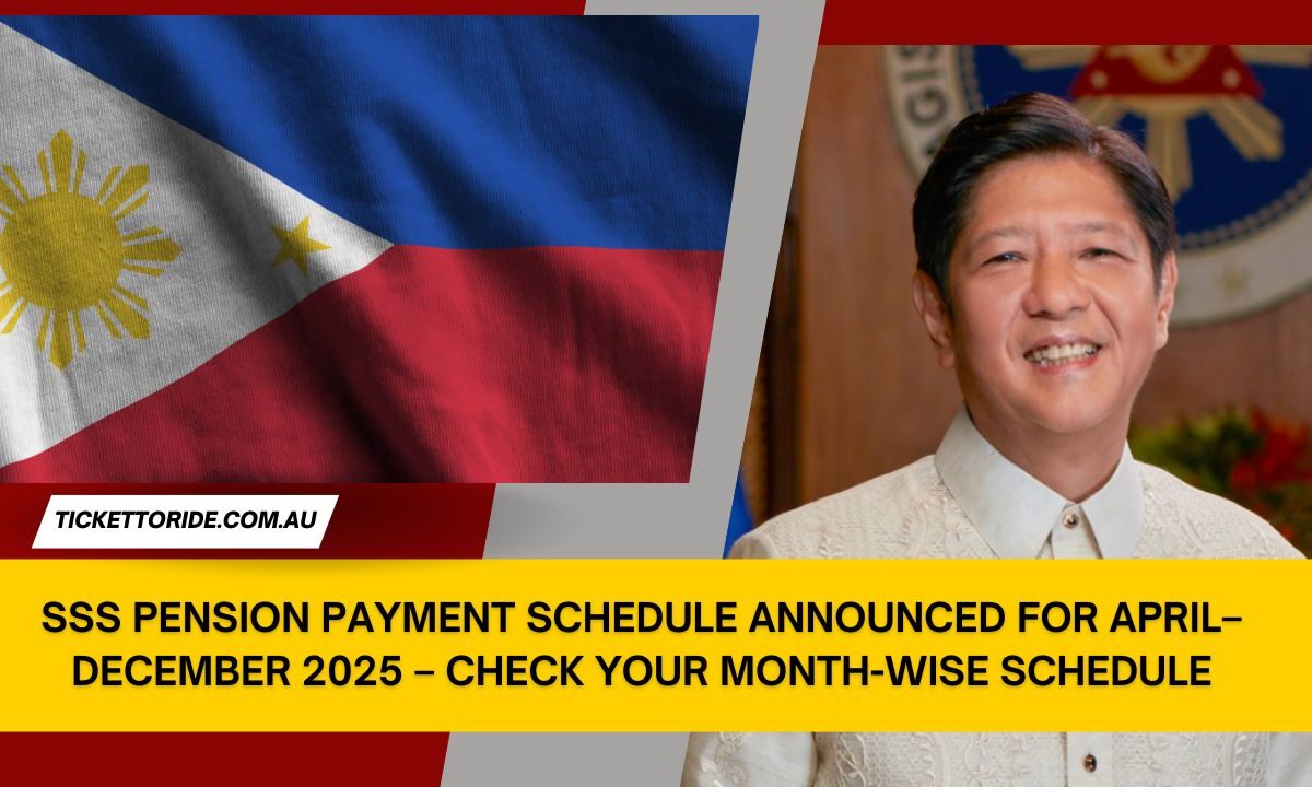SSS Pension Payment Schedule Announced for April–December 2025 – Check Your Month-Wise Schedule