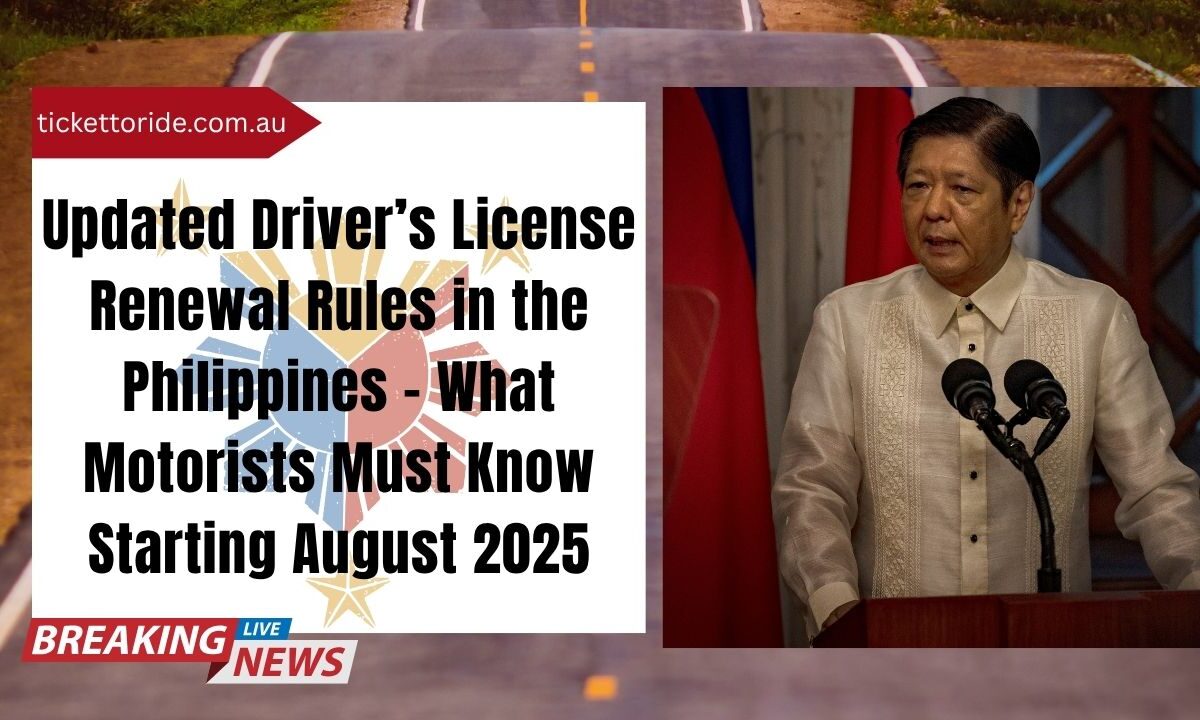 Updated Driver’s License Renewal Rules in the Philippines – What Motorists Must Know Starting August 2025